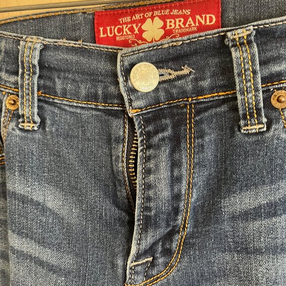 Lucky Brand Womens Blue Jeans - Sofia Straight Size‎ 6/28 Medium Wash Denim - Picture 4 of 10